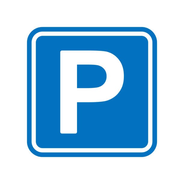 Parkplatz extra breit